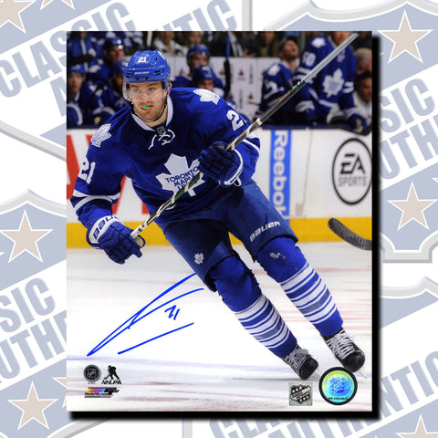 JAMES VAN RIEMSDYK Toronto Maple Leafs autographed 8x10 photo (#3741)