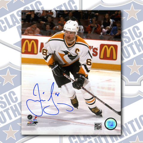 JAROMIR JAGR Pittsburg Penguins autographed 8x10 photo (#3770)