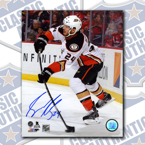SIMON DESPRES Anaheim Ducks autographed 8x10 photo (#3776b)