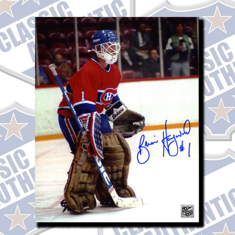 BRYAN HAYWARD Montreal Canadiens autographed 8x10 photo (#3783)