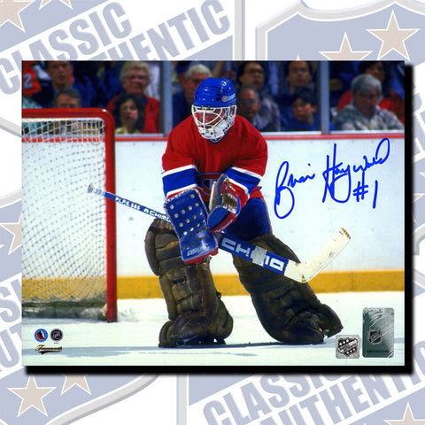 BRYAN HAYWARD Montreal Canadiens autographed 8x10 photo (#3784)