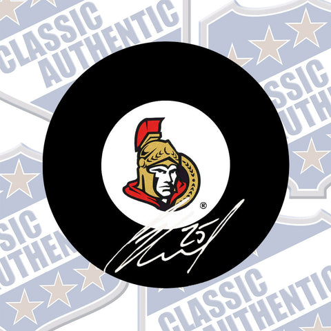 CHRIS NEIL Ottawa Senators autographed puck (#3796)