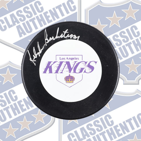 RALPH BACKSTROM Los Angeles Kings autographed puck (#3643)
