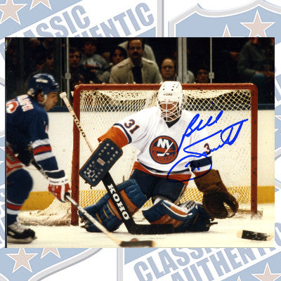 BILLY SMITH New York Islanders autographed 8x10 photo  (#209)
