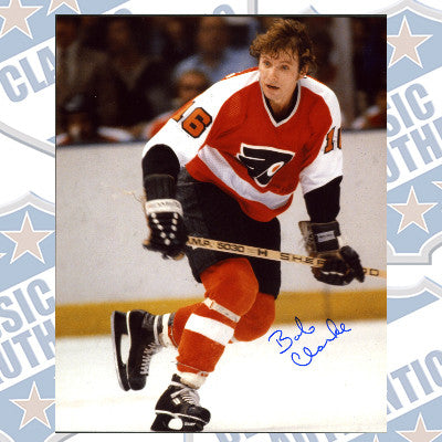 BOBBY CLARKE Philadelphia Flyers autographed 8x10 photo (#134)