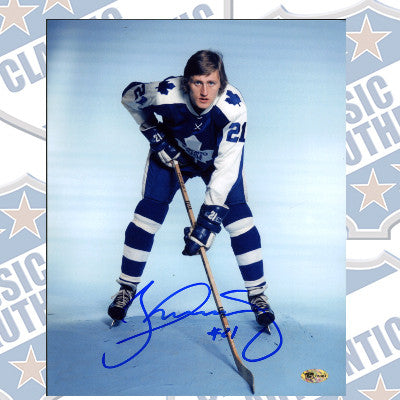 BORJE SALMING Toronto Maple Leafs autographed 8x10 photo (#935)