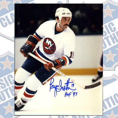 BRYAN TROTTIER New York Islanders autographed 8x10 photo (#231)