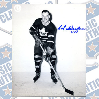 CAL GARDNER Toronto Maple Leafs autographed 8x10 photo (#179)