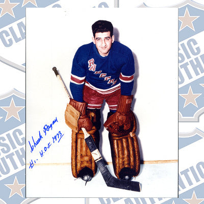 CHUCK RAYNER New York Rangers autographed 8x10 photo (#238)