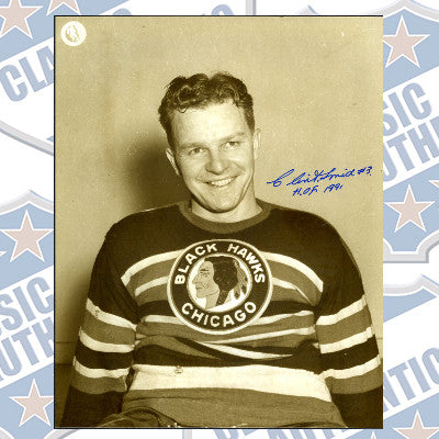 CLINT SMITH New York Rangers autographed 8x10 photo  (#224)