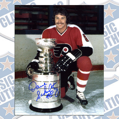 DAVE SCHULTZ Philadelphia Flyers autographed 8x10 photo (#229)