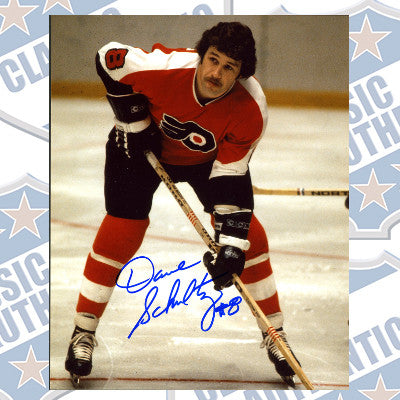 DAVE SCHULTZ Philadelphia Flyers autographed 8x10 photo (#230)