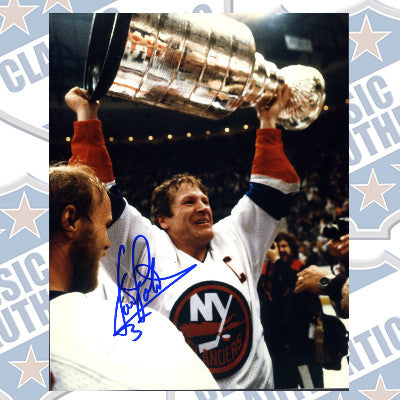 DENIS POTVIN New York Islanders autographed 8x10 photo (#194)