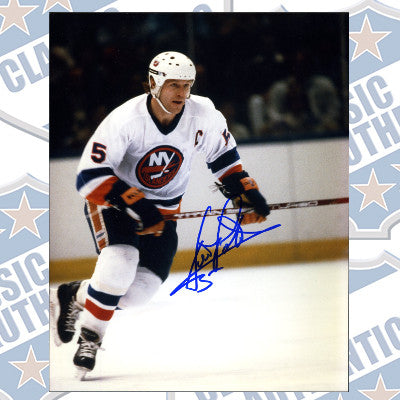 DENIS POTVIN New York Islanders autographed 8x10 photo (#195)