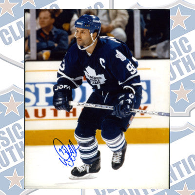 DOUG GILMOUR Toronto Maple Leafs autographed 8x10 photo (#182)
