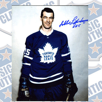 ED LITZENBERGER Toronto Maple Leafs autographed 8x10 photo (#930)