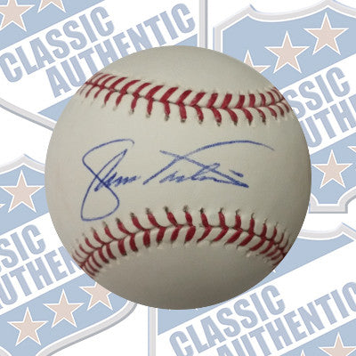 ELLIS VALENTINE Montreal Expos autographed baseball (#9900c)