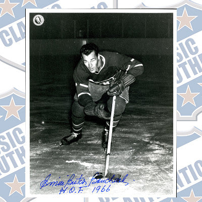 EMILE BUTCH BOUCHARD Montreal Canadiens autographed 8x10 photo (#251)
