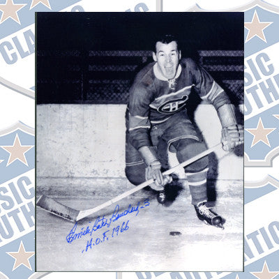 EMILE BUTCH BOUCHARD Montreal Canadiens autographed 8x10 photo (#253)