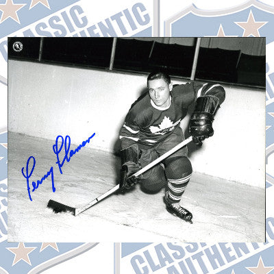 FERN FLAMAN Toronto Maple Leafs Autographed 8x10 (#164)