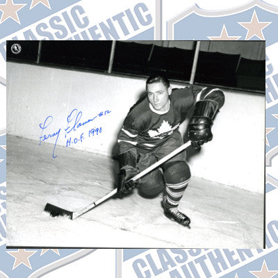 FERN FLAMAN Toronto Maple Leafs Autographed 8x10 (#961)