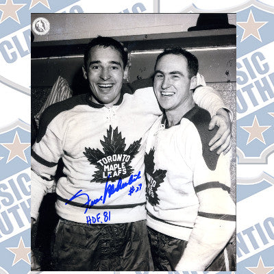 FRANK MAHOVLICH Toronto Maple Leafs autographed 8x10 photo (#951)