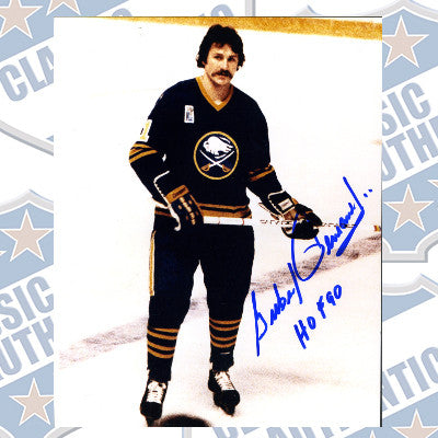 GILBERT PERREAULT Buffalo Sabres autographed 8x10 photo (#187)