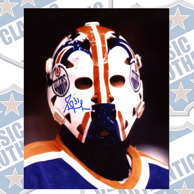 GRANT FUHR Edmonton Oilers autographed 8x10 photo (#168)
