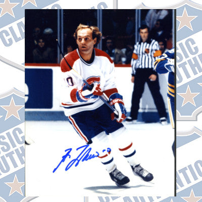 GUY LAFLEUR Montreal Canadiens autographed 8x10 photo (#274)