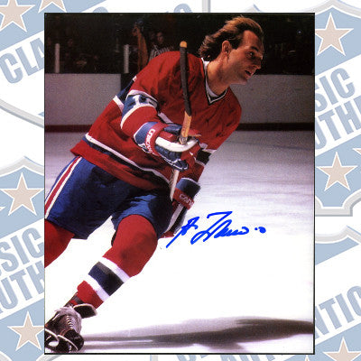 GUY LAFLEUR Montreal Canadiens autographed 8x10 photo (#275)