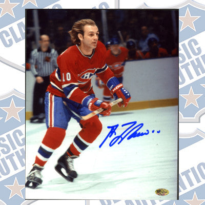 GUY LAFLEUR Montreal Canadiens autographed 8x10 photo (#283)