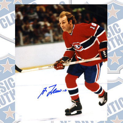 GUY LAFLEUR Montreal Canadiens autographed 8x10 photo (#284)