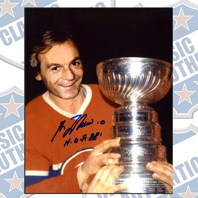 GUY LAFLEUR Montreal Canadiens autographed 8x10 photo (#286)