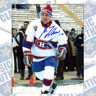 GUY LAFLEUR Montreal Canadiens autographed 8x10 photo (#287)