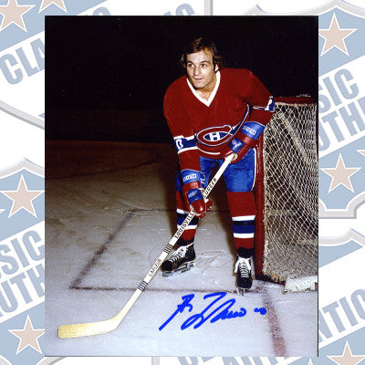 GUY LAFLEUR Montreal Canadiens autographed 8x10 photo (#288)