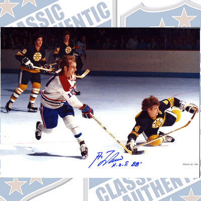 GUY LAFLEUR Montreal Canadiens autographed 8x10 photo (#291)