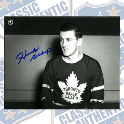 HANK GOLDUP Toronto Maple Leafs autographed 8x10 photo (#184)