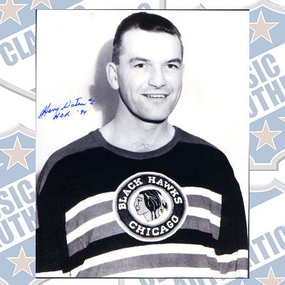 HARRY WATSON Chicago Blackhawks autographed 8x10 photo (#240)