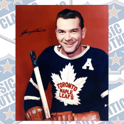 HARRY WATSON Toronto Maple Leafs autographed 8x10 photo (#244)