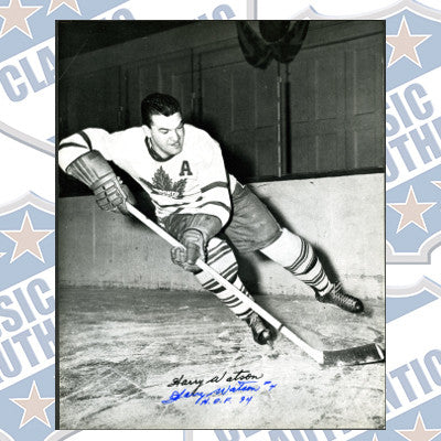 HARRY WATSON Toronto Maple Leafs autographed 8x10 photo (#246)