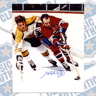 HENRI RICHARD Montreal Canadiens autographed 8x10 photo (#234)