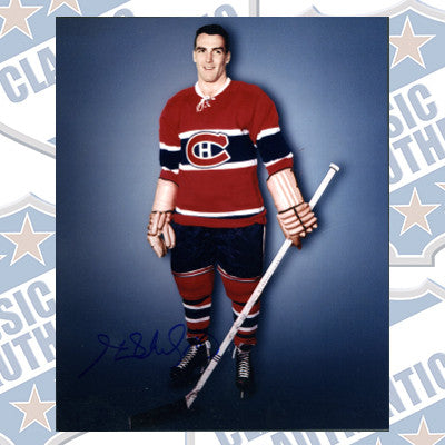 HENRI RICHARD Montreal Canadiens autographed 8x10 photo (#235)