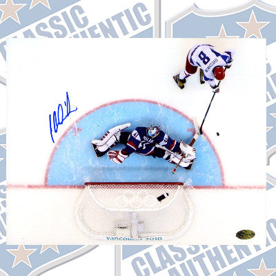 JAROSLAV HALAK 2010 Olympics autographed 8x10 photo (#388)