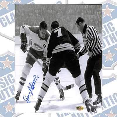 JEAN BELIVEAU Montreal Canadiens autographed 8x10 photo  (#126)