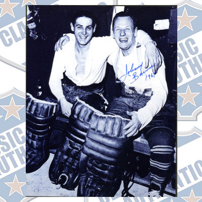 JOHNNY BOWER Toronto Maple Leafs autographed 8x10 photo (#113)