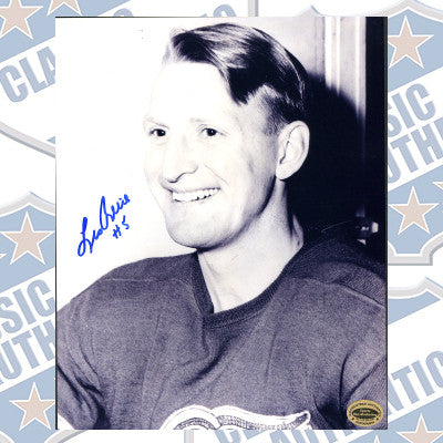 LEO REISE Detroit Red Wings autographed 8x10 photo (#233)