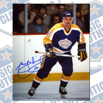 MARCEL DIONNE Los Angeles Kings autographed 8x10 photo w/HOF (#151)