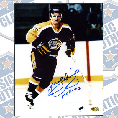 MARCEL DIONNE Los Angeles Kings autographed 8x10 photo w/HOF (#152)