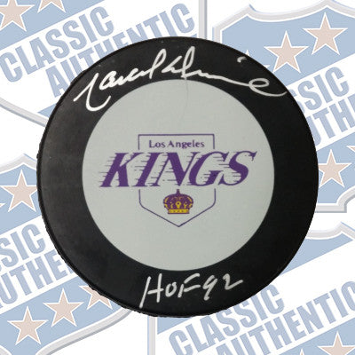 MARCEL DIONNE Los Angeles Kings Autographed Puck (#499)