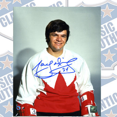 MARCEL DIONNE Team Canada autographed 8x10 photo  (#3436)